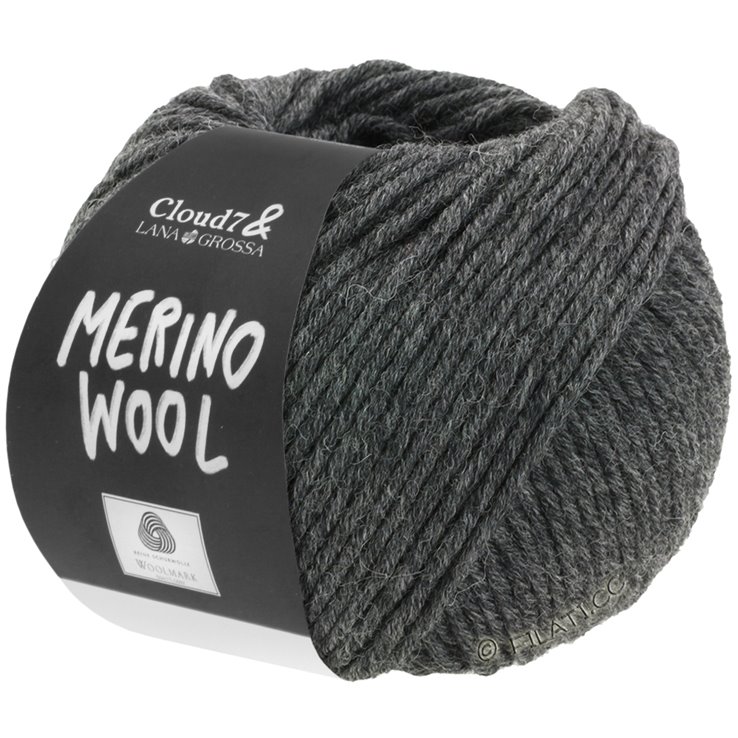 Lana Grossa MERINO WOOL | 004-antrasiitti