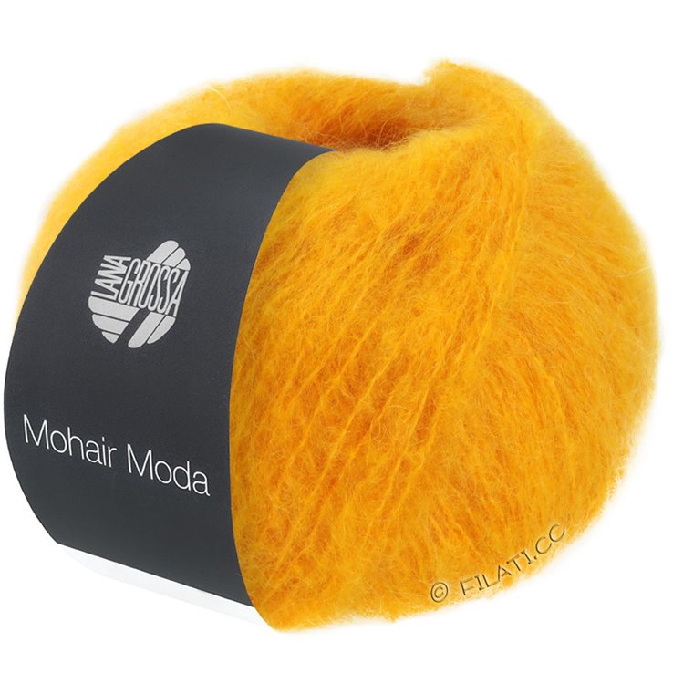 Lana Grossa MOHAIR MODA | 01-keltainen