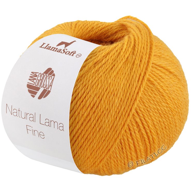 Lana Grossa NATURAL LAMA FINE | 101-keltainen