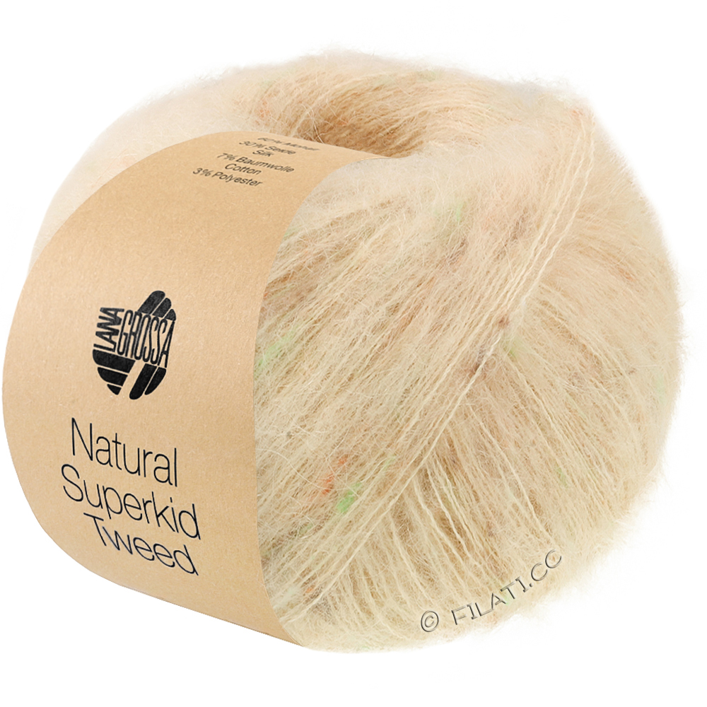 NATURAL SUPERKID TWEED / Lana Grossa
