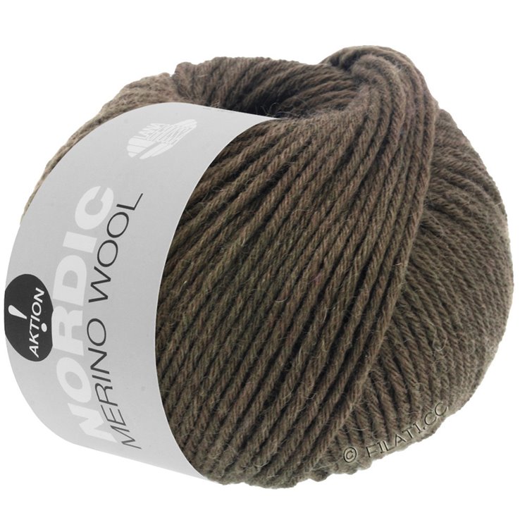 Lana Grossa NORDIC MERINO WOOL Aktion! | 04-tummanruskea