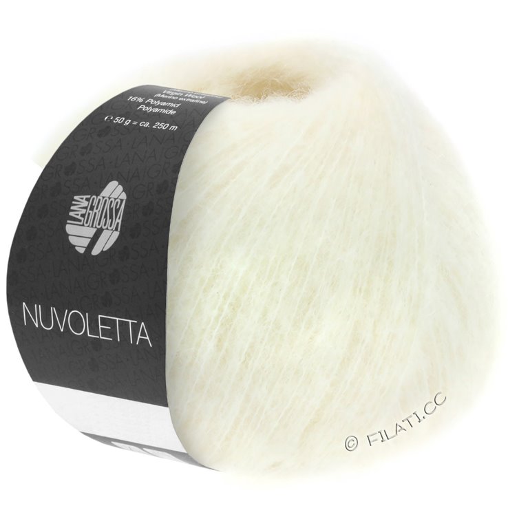 Lana Grossa NUVOLETTA | 01-luonnonvalkoinen