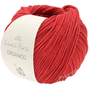 Lana Grossa ORGANICO  Uni (Linea Pura) | 138-roosanpunainen