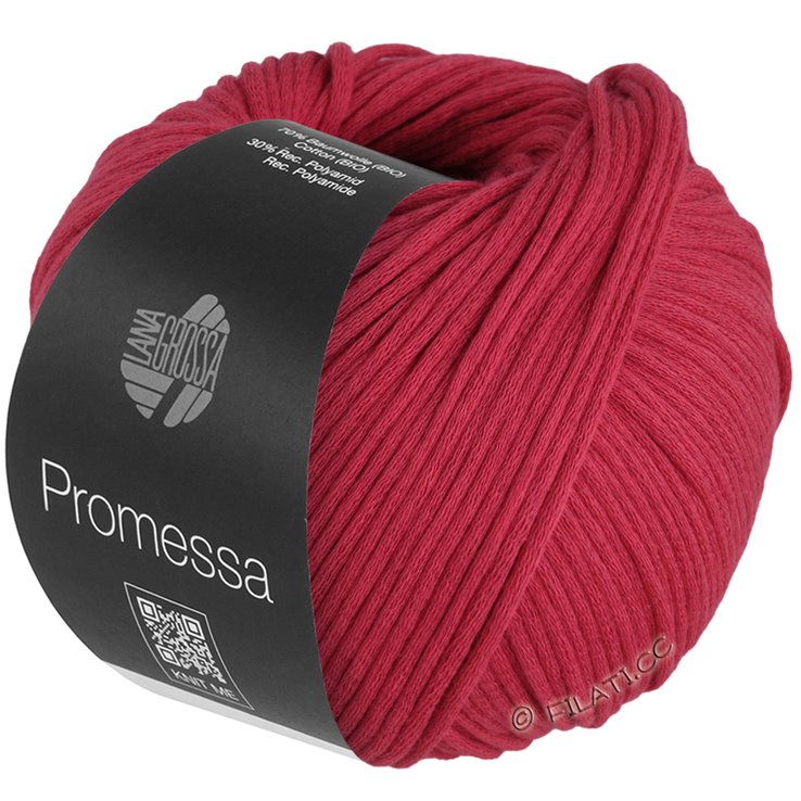 Lana Grossa PROMESSA | 01-itämainen punainen