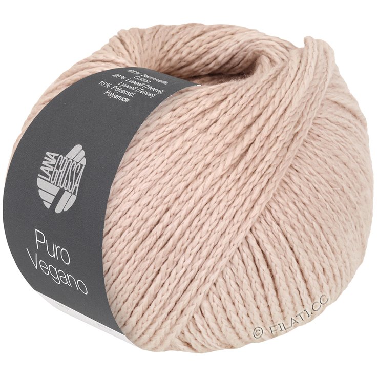 Lana Grossa PURO VEGANO | 02-harmaabeige