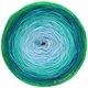 Lana Grossa SHADES OF COTTON | 102-vihreä/petroolinsininen/turkoosi/vaaleansininen/valkoinen