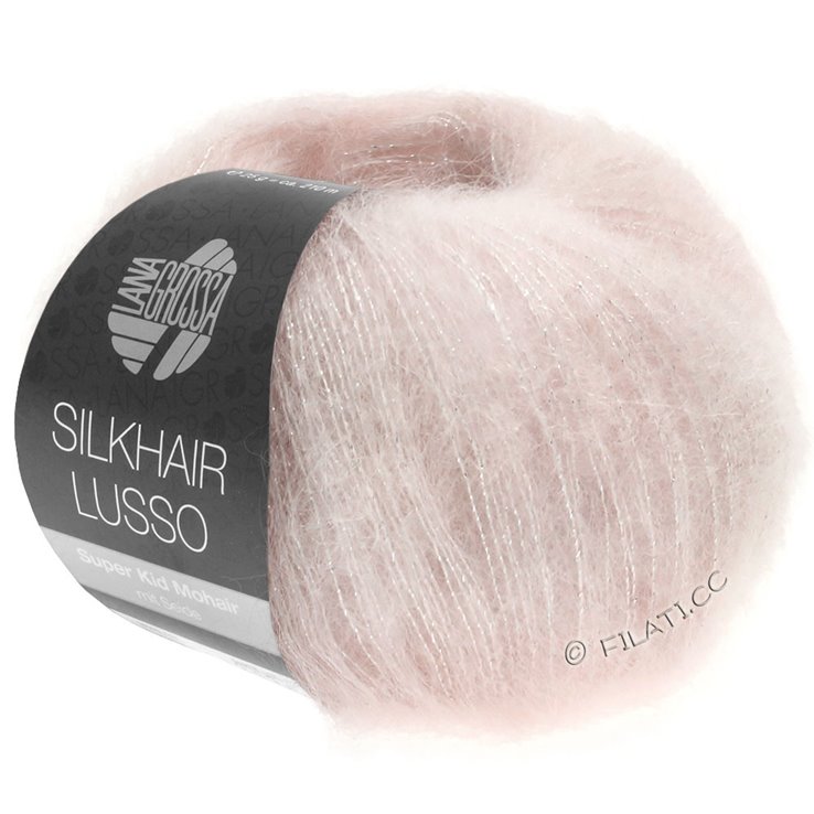 Lana Grossa SILKHAIR Lusso | 901-pastelliroosa