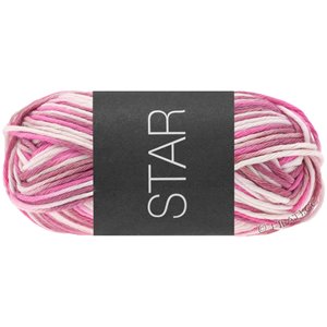 Lana Grossa STAR Print | 350-pehmeä roosa/helmiäinen roosa/pinkki/antiikkiroosa