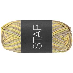 Lana Grossa STAR Print | 356-vaaleankeltainen/keltavihreä/valkovihreä/khaki