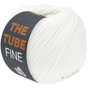 Lana Grossa THE TUBE FINE | 101-valkoinen
