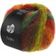 Lana Grossa TWIN 25g | 102-punainen/vihreä/ruskea/violetti