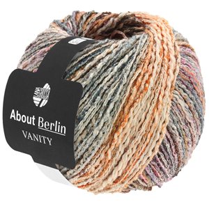 Lana Grossa VANITY (ABOUT BERLIN) | 07-ruoste/terrakotta/antiikkivioletti/harmaa värikäs