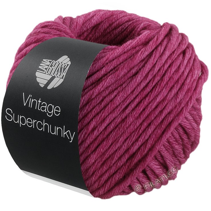 Lana Grossa Vintage Superchuncky | 501-viininpunainen