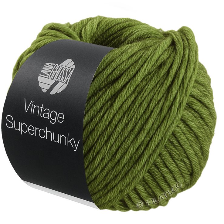 Lana Grossa Vintage Superchuncky | 507-omenanvihreä