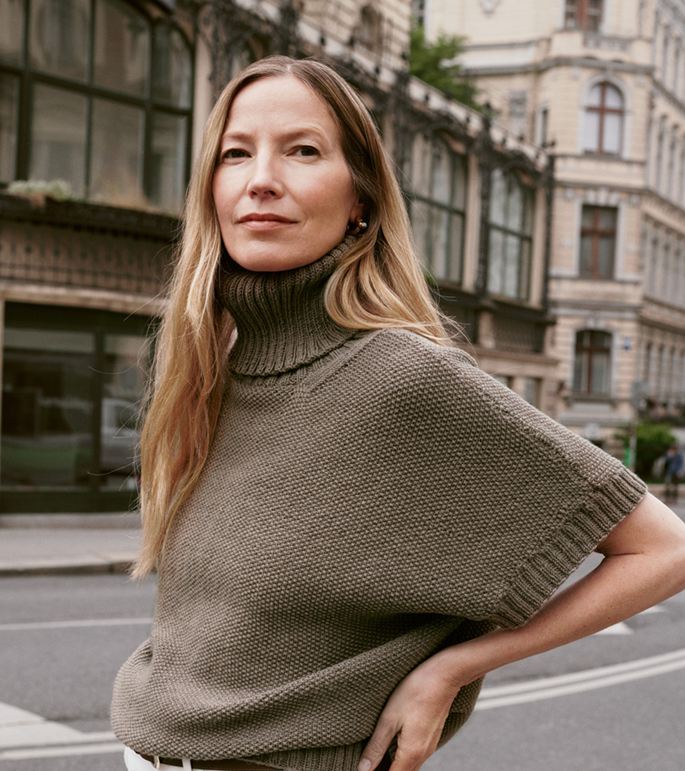 Lana Grossa PULLOVER Cool Wool Mélange - Stickmönster (SE)