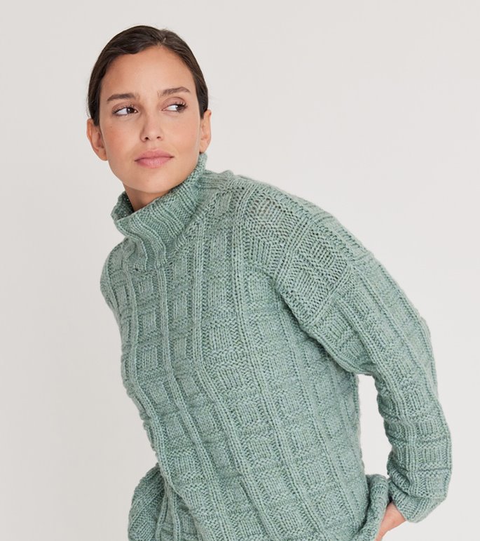 Lana Grossa PULLOVER Alta Moda Cashmere 16 - Strikkeopskrift (SE)