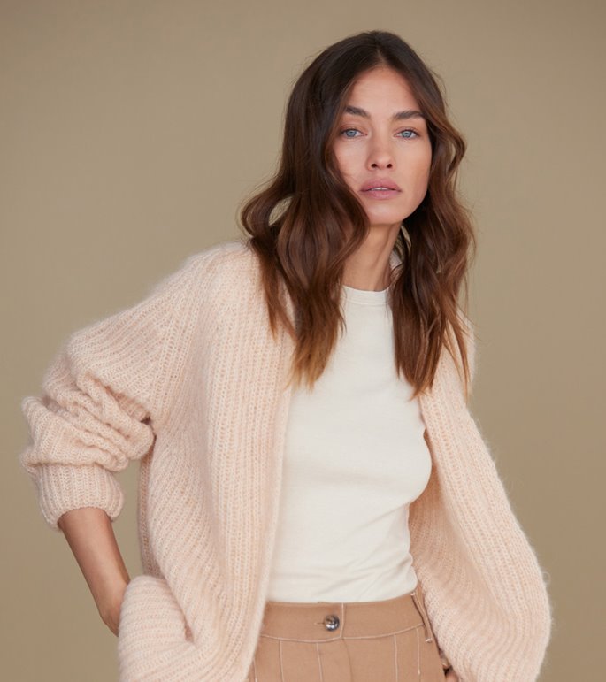 Lana Grossa RAGLAN-CARDIGAN Setasuri - Stickmönster (NO)