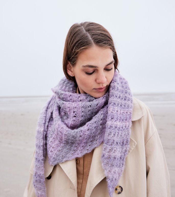 Lana Grossa CHÂLE Silkhair Print