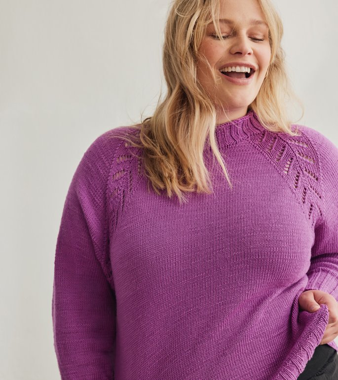 Lana Grossa PULLOVER Cool Wool - Stickmönster (NO)