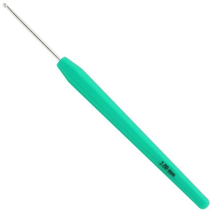 Lana Grossa Virkkuukoukku Design Color (Soft Grip) 2,0mm