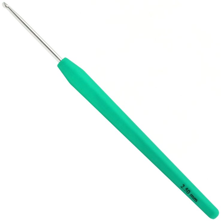 Lana Grossa Virkkuukoukku Design Color (Soft Grip) 2,5mm