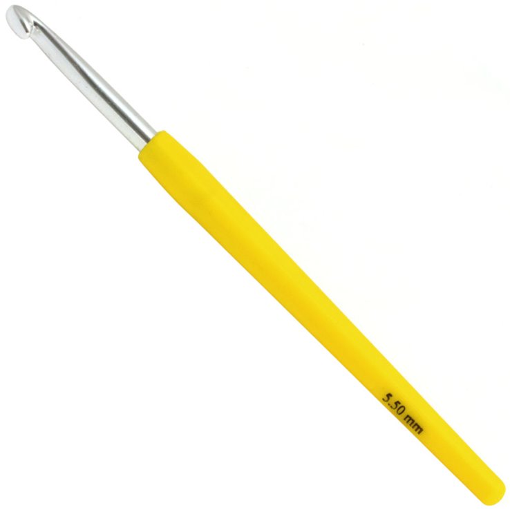 Lana Grossa Virkkuukoukku Design Color (Soft Grip) 5,5mm