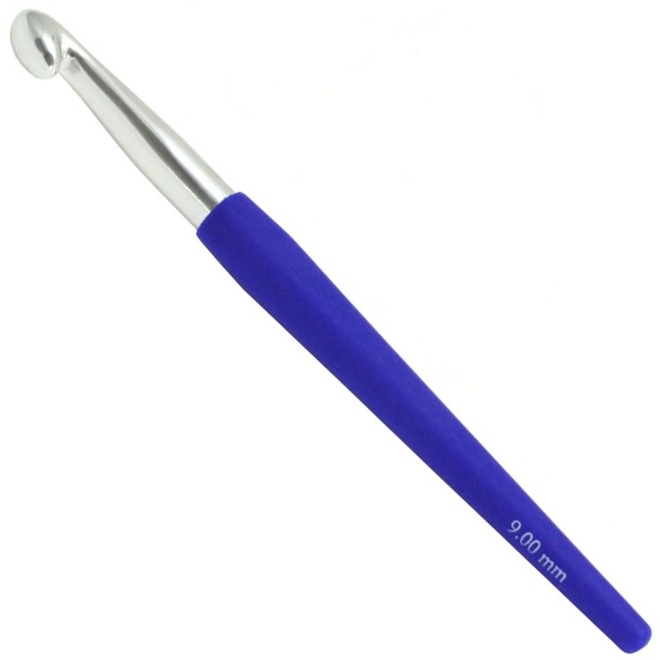 Lana Grossa Virkkuukoukku Design Color (Soft Grip) 9,0mm
