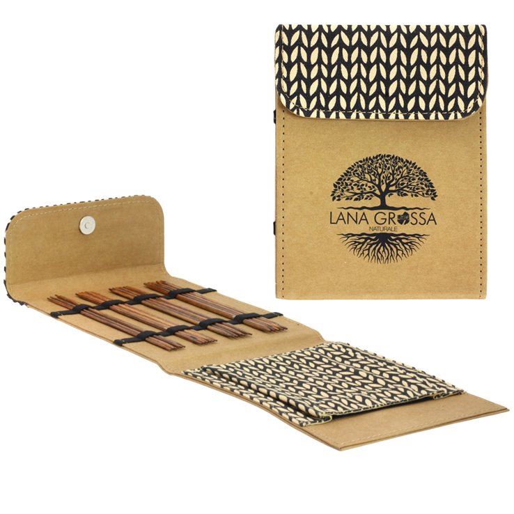 Lana Grossa Sukkapuikkosetti Naturale 15cm