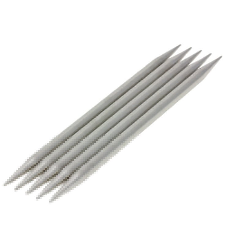 Lana Grossa Sukkapuikot ruostumaton teräs 6,0mm/15cm