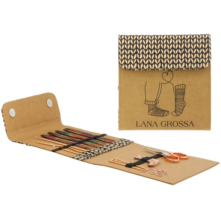 Lana Grossa Sukkapuikkosetti Design-puu Multicolor