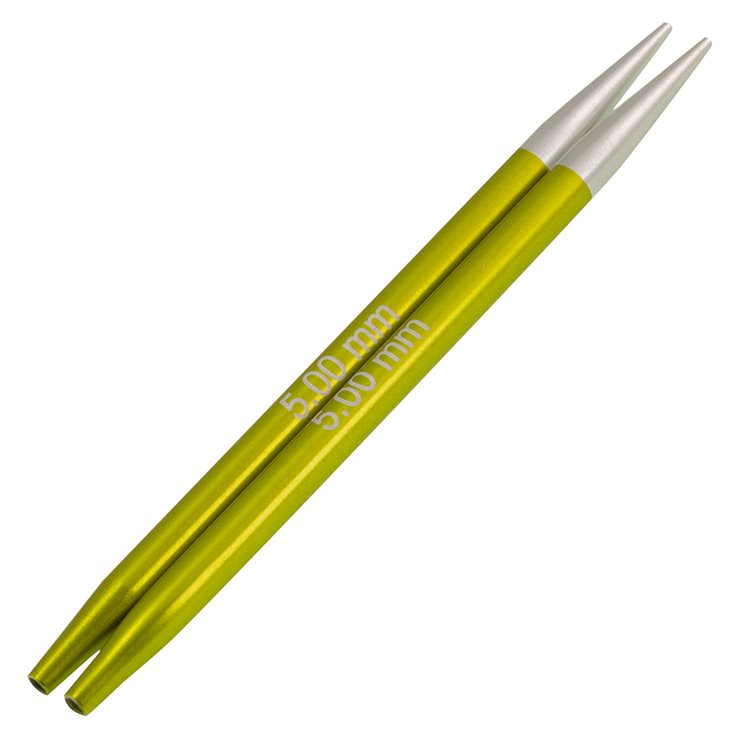 Lana Grossa Vaihtopäät Vario Alumiini Rainbow 5,0 mm lyhyet