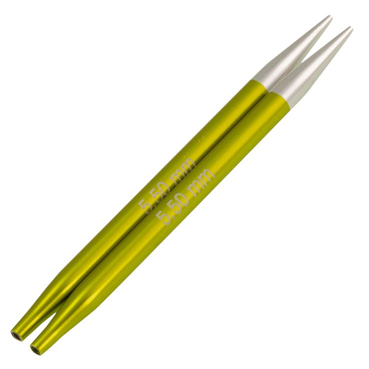 Lana Grossa Vaihtopäät Vario Alumiini Rainbow 5,5 mm lyhyet