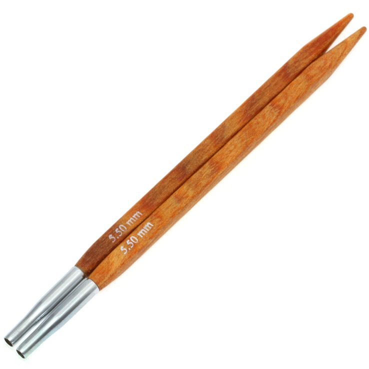 Lana Grossa Vaihtopäät Vario Design-puu Quattro 5,5mm