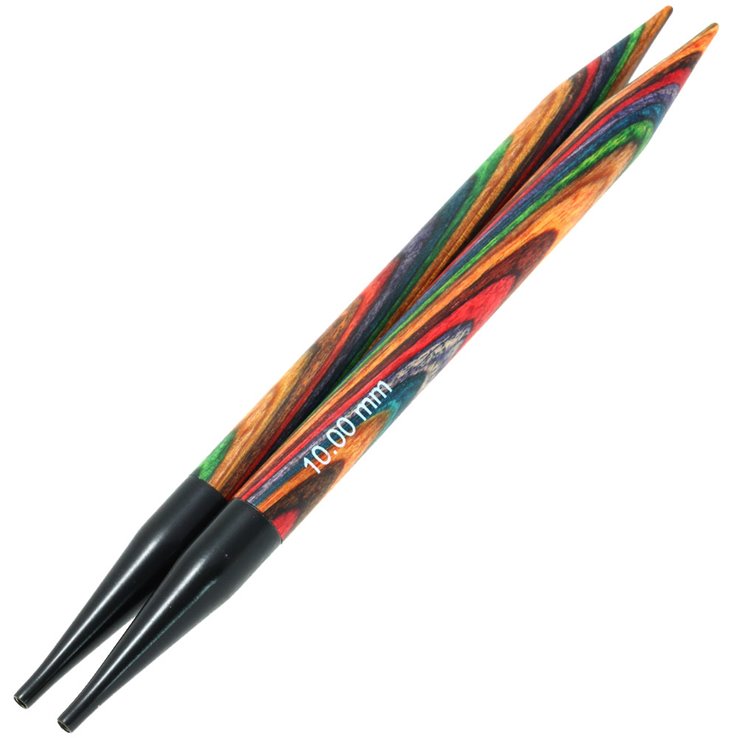 Lana Grossa Vaihtopäät Vario Design-puu Multicolor 10,0mm