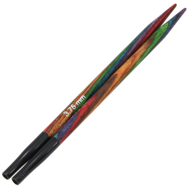 Lana Grossa Vaihtopäät Vario Design-puu Multicolor 3,75mm, lyhyet
