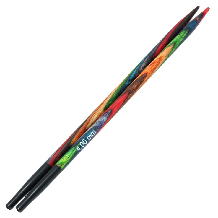 Lana Grossa Vaihtopäät Vario Design-puu Multicolor 4,0mm