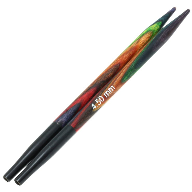 Lana Grossa Vaihtopäät Vario Design-puu Multicolor 4,5mm, lyhyet