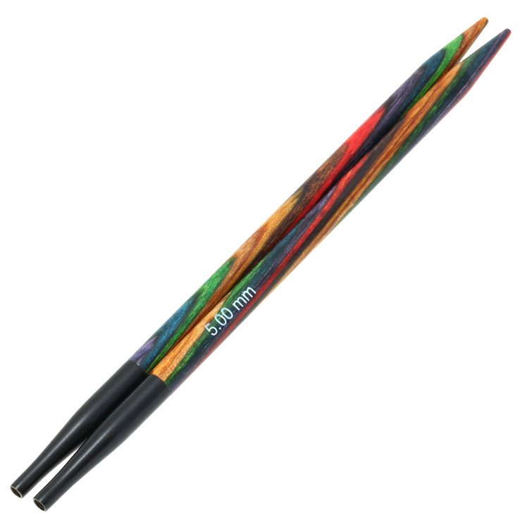 Lana Grossa Vaihtopäät Vario Design-puu Multicolor 5,0mm