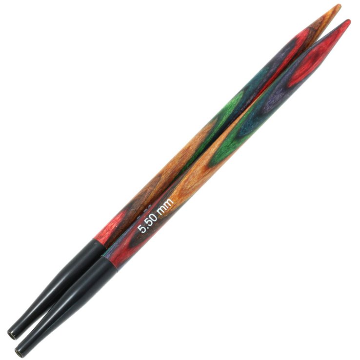 Lana Grossa Vaihtopäät Vario Design-puu Multicolor 5,5mm