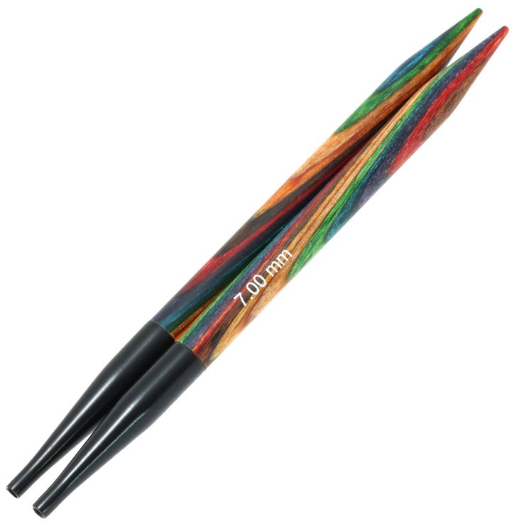 Lana Grossa Vaihtopäät Vario Design-puu Multicolor 7,0mm