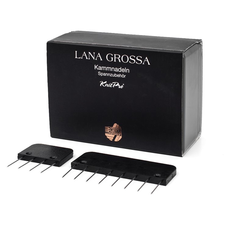 Lana Grossa Pingotusvälineet: neulakampa (knit blockers)