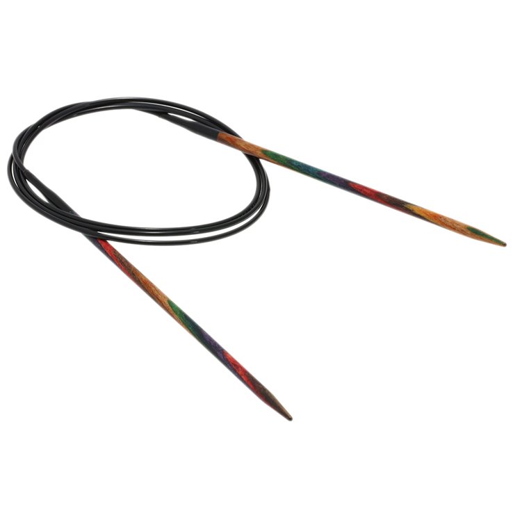 Lana Grossa Pyöröpuikot Design-puu Multicolor 3,5mm/100cm