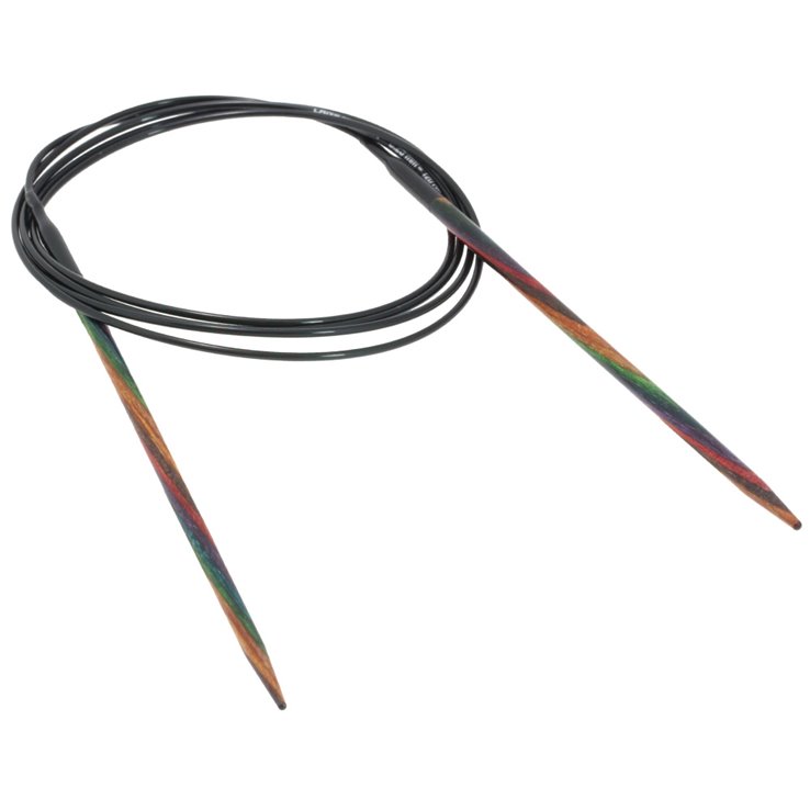 Lana Grossa Pyöröpuikot Design-puu Multicolor 3,25mm/120cm