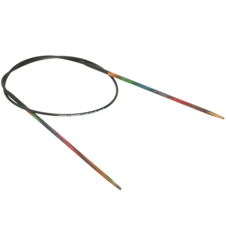 Lana Grossa Pyöröpuikot Design-puu Multicolor 2,0mm/40cm