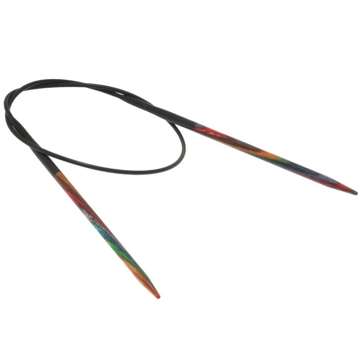 Lana Grossa Pyöröpuikot Design-puu Multicolor 3,0mm/40cm