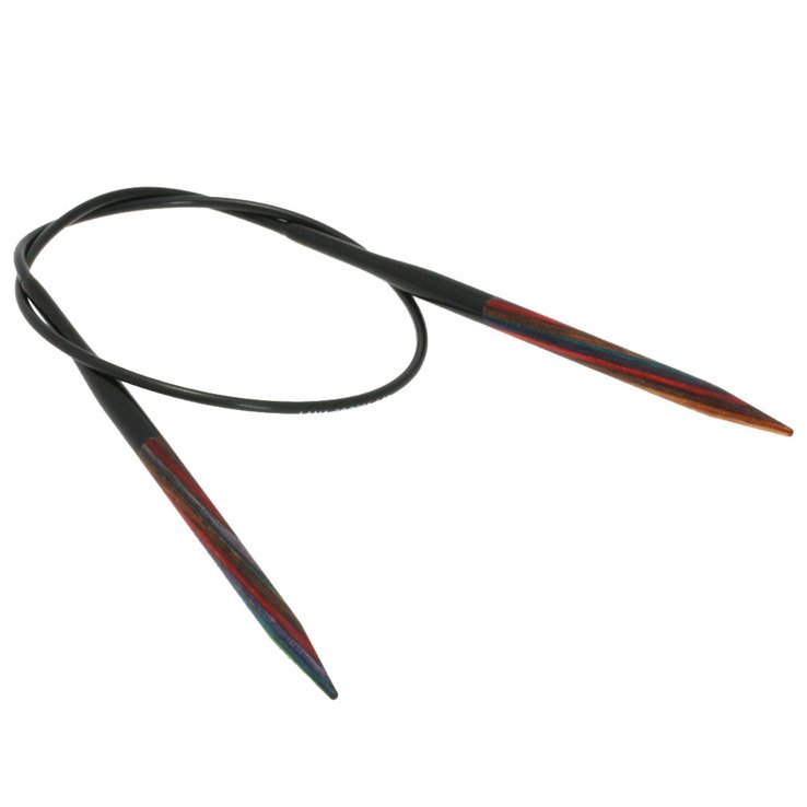 Lana Grossa Pyöröpuikot Design-puu Multicolor 4,5mm/40cm