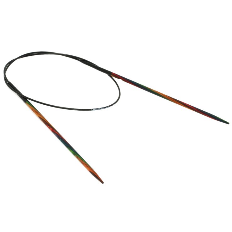 Lana Grossa Pyöröpuikot Design-puu Multicolor 3,0mm/60cm