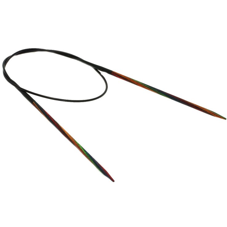 Lana Grossa Pyöröpuikot Design-puu Multicolor 3,5mm/60cm