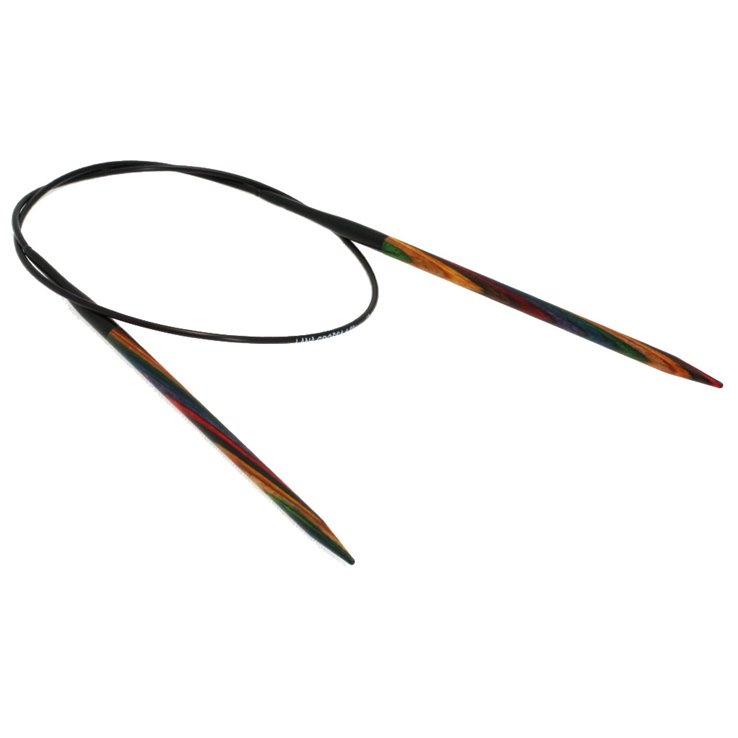Lana Grossa Pyöröpuikot Design-puu Multicolor 4,5mm/60cm