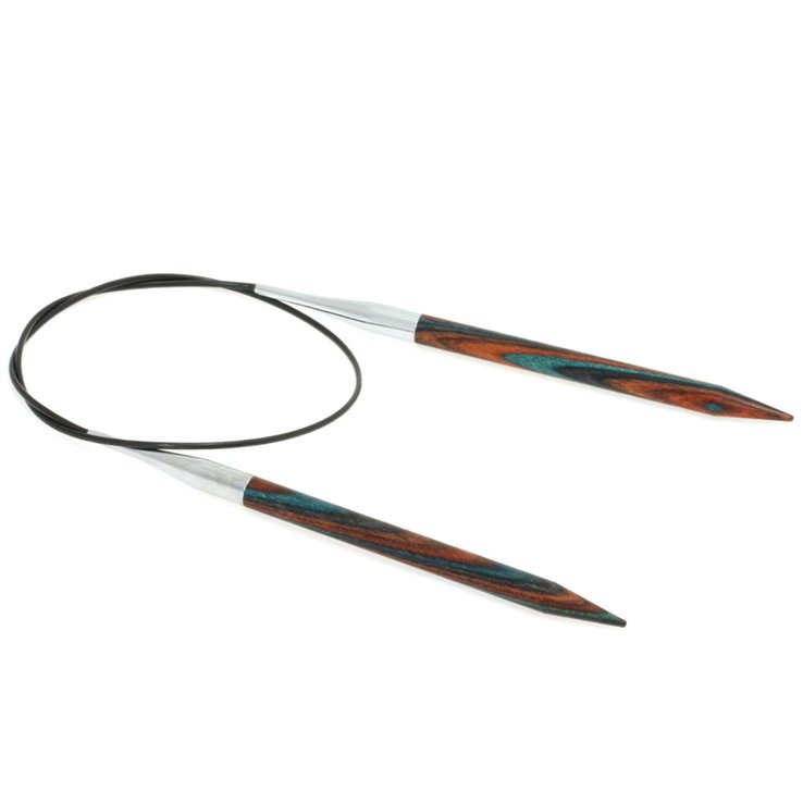 Lana Grossa Pyöröpuikot Design-puu Color 7,0mm/60cm